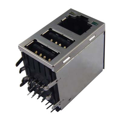 Modular Jack USB R A